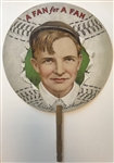 Circa 1910 Christy Mathewson "Fan for a Fan"