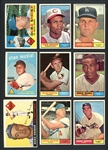 1954-69 Topps Group Of 23 Cards With Stars And HOFers
