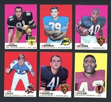 1969 Topps Football Group Of 57 Cards With Csonka Rookie