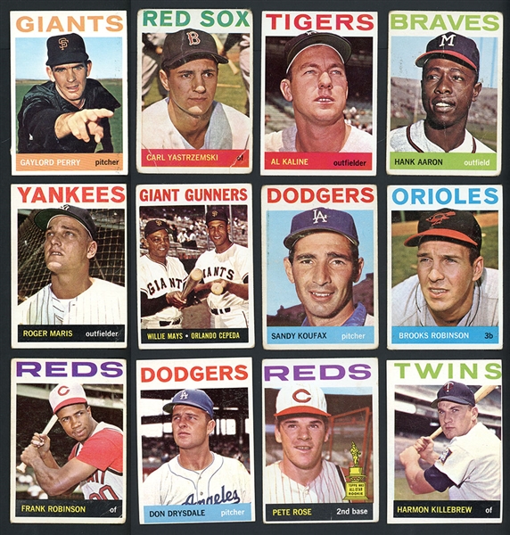 1964 Topps Baseball Partial Set (227/587)