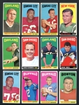 1965 Topps Football Near Complete Set (156/176) With Stars And HOFers With 330 Total Cards