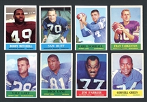 1964 Philadelphia Football Group Of 76 Cards
