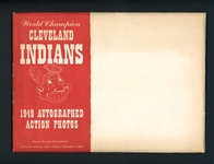 1949 Cleveland Indians Picture Pack With Satchel Paige