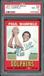 1974 Wonder Bread #26 Paul Warfield PSA 8 NM-MT