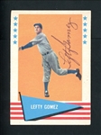 1961 Fleer #34 Lefty Gomez JSA Authenticated