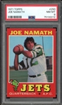 1971 Topps #250 Joe Namath PSA 8 NM-MT