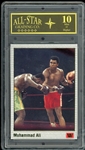 1991 AW Sports Muhammad Ali All Star Grading 10 MINT 