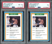 1996 A Question Of Sport UK Muhammad Ali Group Of Two (2) PSA Graded