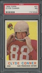 1959 Topps #27 Clyde Conner PSA 7 NM