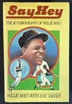 Willie Mays "Say Hey" Autobiography Book