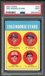 1963 Topps Rookie Stars #537 Pete Rose PSA 9 MINT