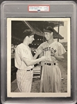 c. 1941 Joe DiMaggio And Ted Williams Type I Photograph William C. Greene PSA Authentic