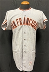 1967 Willie McCovey Game Used Road Jersey LOA MEARS A10