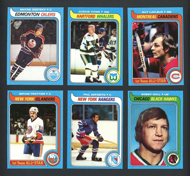 1979 Topps Hockey Higher Grade Complete Set With Gretzky (R)