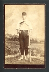 1880s Studio Cabinet Photo Simpson Springfield Minor League