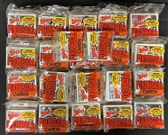 1988 Topps Football Jumbo Pack Unopened Lot of 105 With HOF and Stars on Top