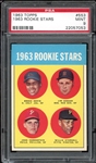 1963 Topps #553 1963 Rookie Stars PSA 9 MINT