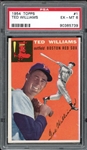 1954 Topps #1 Ted Williams PSA 6 EX-MT