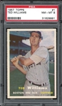 1957 Topps #1 Ted Williams PSA 8 NM-MT