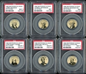 1890 Whitehead And Hoag PE-7-15 Presidents Complete Set Completely PSA Graded