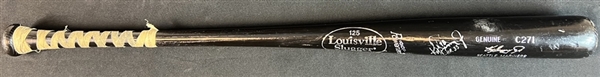 1998 Ken Griffey Jr. Game Used Autographed Bat Used For 33rd Home Run Of The 1998 Season PSA/DNA 10,  JSA 