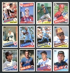 1985 Topps And Topps Traded Completely Autographed Set JSA