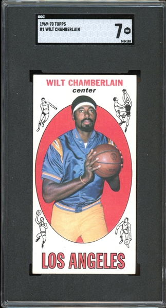 1969-70 Topps #1 Wilt Chamberlain SGC 7 NM