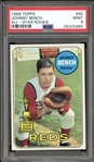 1969 Topps #95 Johnny Bench All-Star Rookie PSA 9 MINT