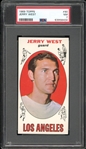 1969 Topps #90 Jerry West PSA 7 NM