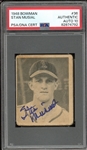 1948 Bowman #36 Stan Musial PSA/DNA Certified Authentic Auto 10 