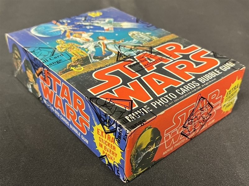 1977 Topps Star Wars First Series Unopened Wax Box (36 Count) BBCE Authenticated