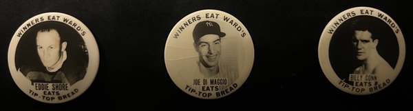 Exceptionally Scarce 1939 Worlds Tip Top Bread Complete Set with Dimaggio