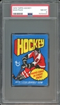 1976 Topps Hockey Wax Pack PSA 8 NM-MT