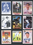 Hall Of Fame Lot Of 25 Cards Includes Cronin, Durocher, Berra, Banks, Stargell, Dickey, Etc. JSA Certified