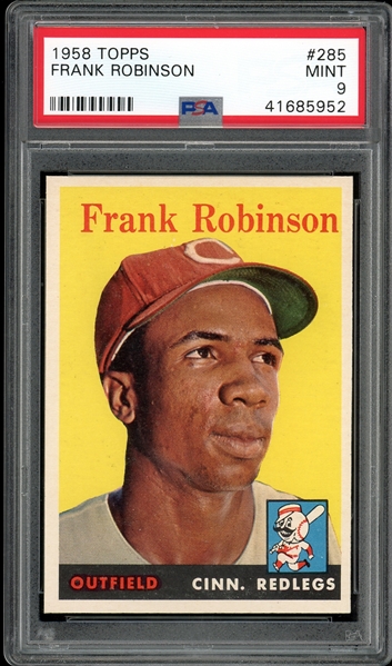 1958 Topps #285 Frank Robinson PSA 9 MINT