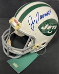 Joe Namath Signed Authentic Jets Throwback Helmet JSA LOA