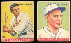 1933 Goudey Lot of 2 With Durocher