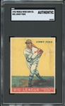 1933 World Wide Gum #85 Jimmy Foxx SGC Authentic