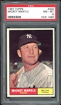 1961 Topps #300 Mickey Mantle PSA 8 NM-MT