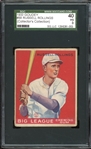 1933 Goudey #88 Russell Rollings SGC 3 VG