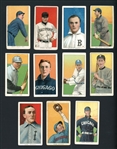 1909-11 T206 Lot Of 11