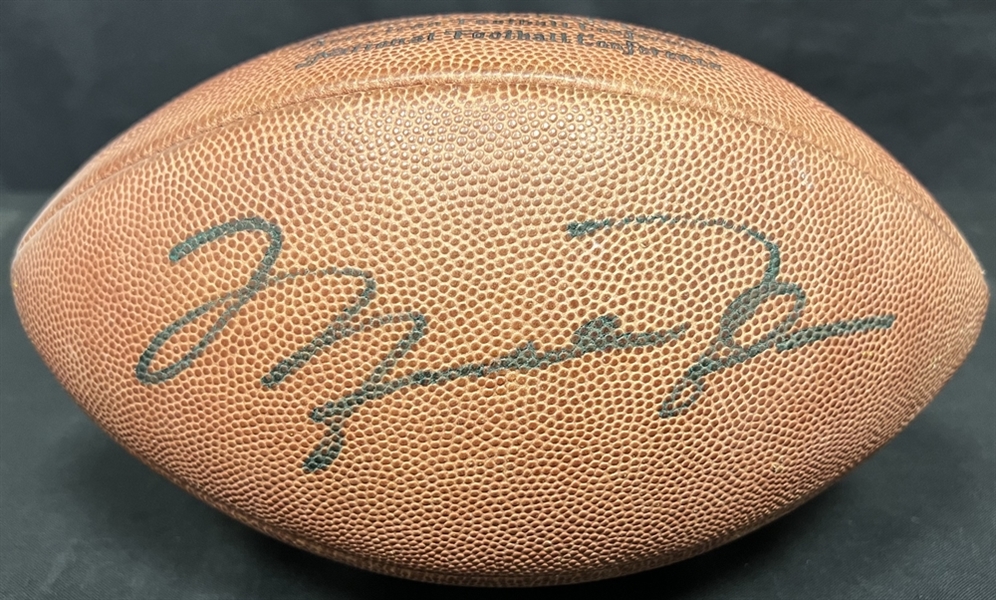 Michael Jordan Signed Game Used Football from the 1994 San Francisco 49ers  JSA LOA