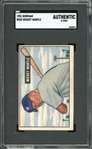 1951 Bowman #253 Mickey Mantle SGC Authentic Altered