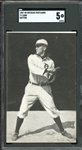 1907-09 Dietsche Postcards Ty Cobb Batting SGC 5 EX