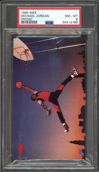 1985 Nike Michael Jordan PSA 8 NM-MT