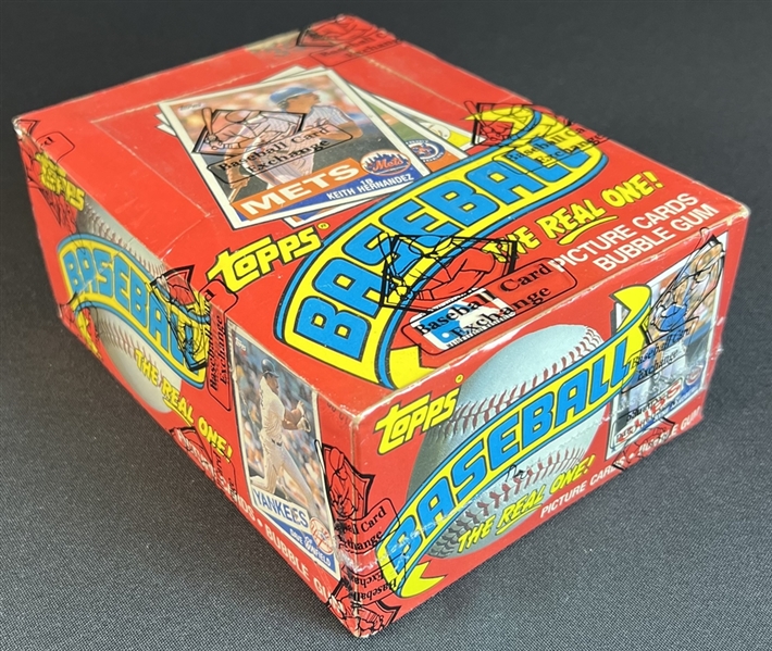 1985 Topps Unopened Wax Box BBCE Authenticated