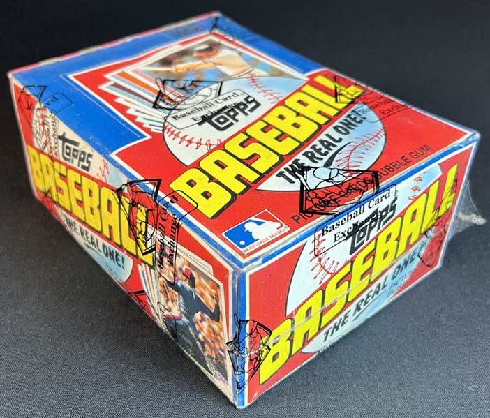 1982 Topps Unopened Wax Box BBCE Authenticated