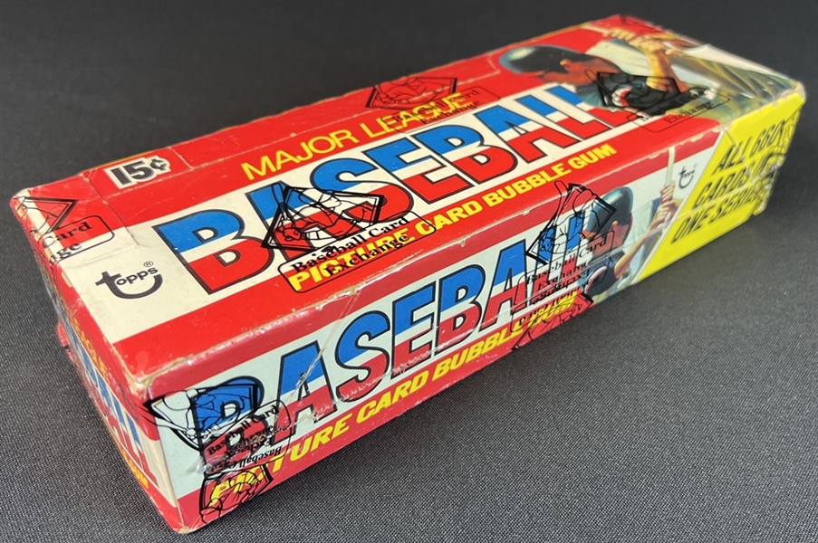 1976 Topps Unopened Wax Box BBCE Authenticated