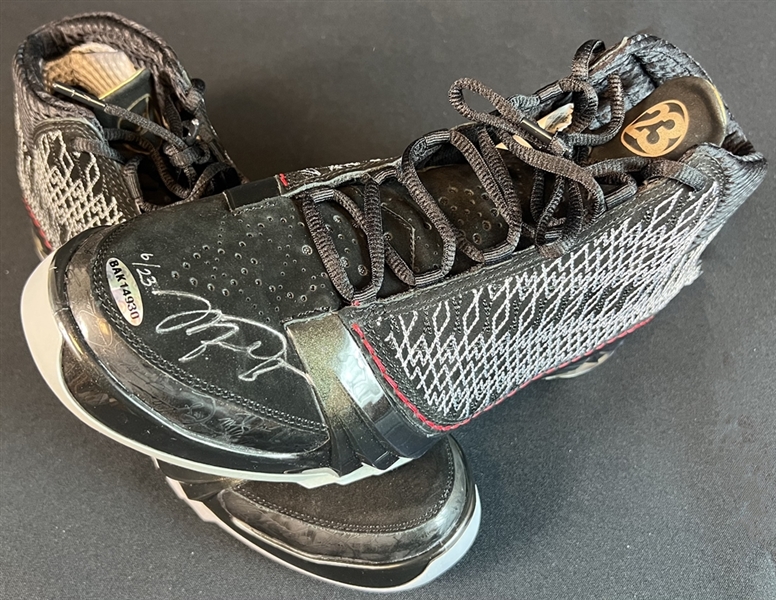 Michael Jordan Signed LE Air Jordan XX3 Basketball Shoes 6/23 Upper Deck Authenticated