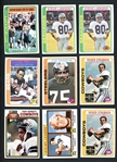 1972-91 Football Shoebox Lot Of 3000 Plus 4 Complete Sets